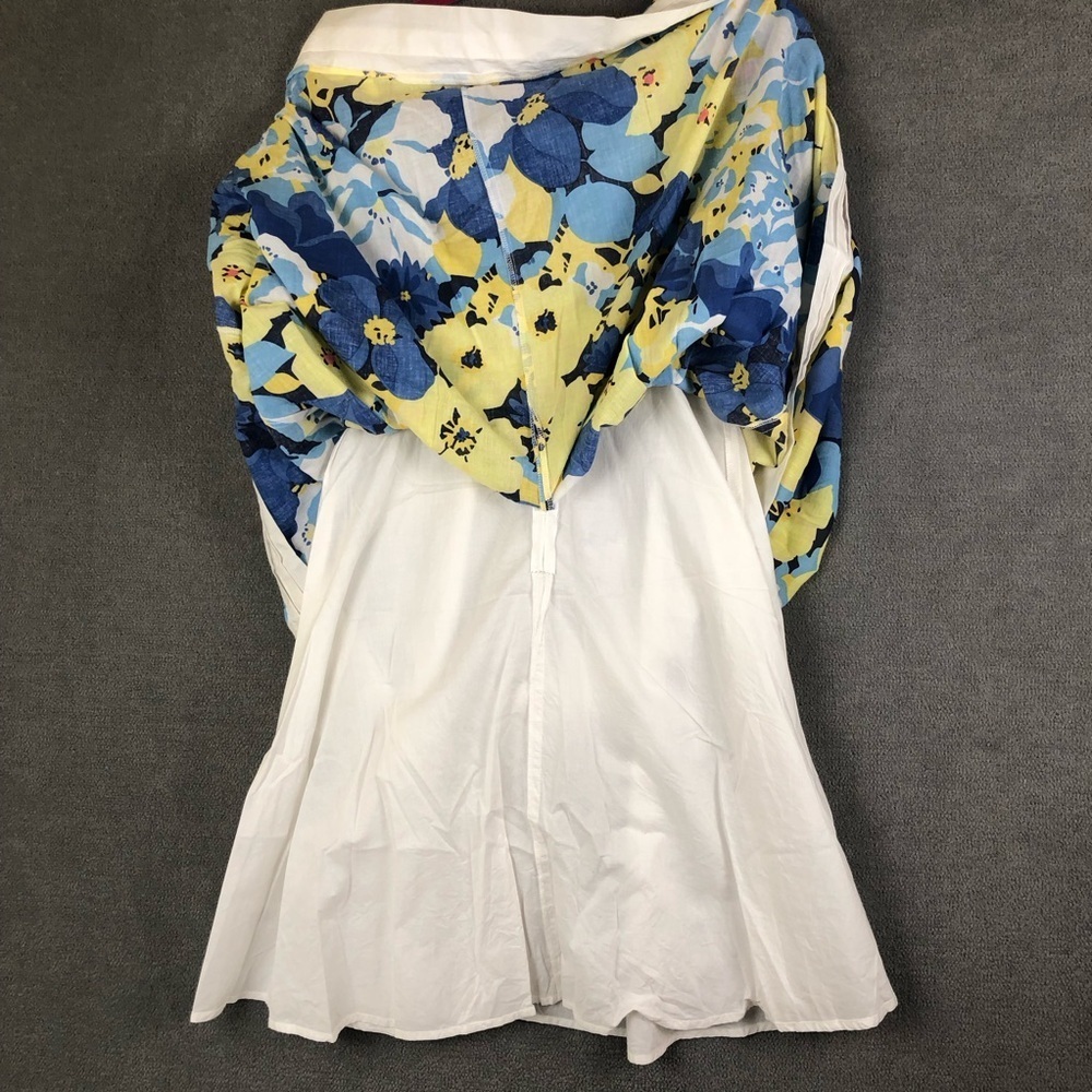 Guess floral retro sleeveless A-line dress size 5 - Picture 7 of 12